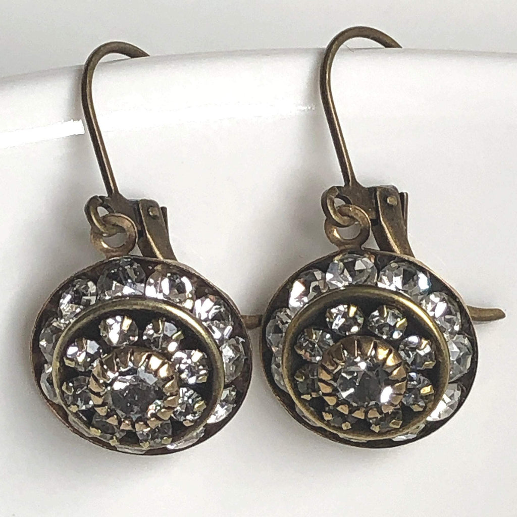 Swarovski Earrings Crystal Dangle Earrings Bridal Jewlery